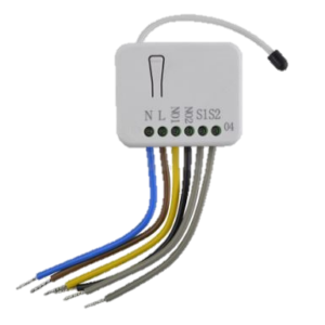 Z-wave in Wall Dual Relay (1Way)Switch